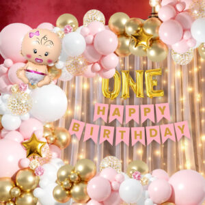1st birthday decoration for baby girl 