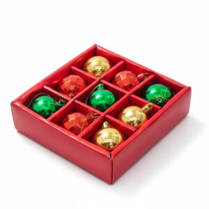 Merry Christmas Plastic Ball Hangler